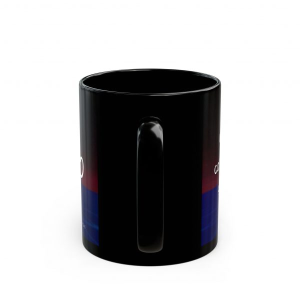 What do you call life without social media? Retro. Black Mug (11oz, 15oz) - Image 4