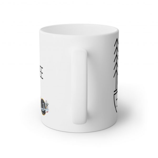 Camping & Coffee White Mug, 11oz - Image 4