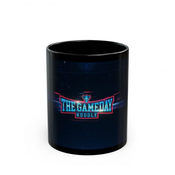 The Gameday Huddle Sports Black Mug (11oz, 15oz)