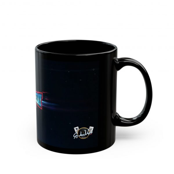 The Gameday Huddle Sports Black Mug (11oz, 15oz) - Image 2