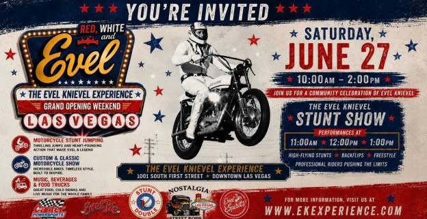 The Evel Knievel Experience Has Landed in Las Vegas